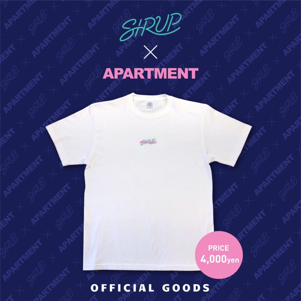 SIRUP × APARTMENT コラボTシャツ販売決定！ - SIRUP Official Site